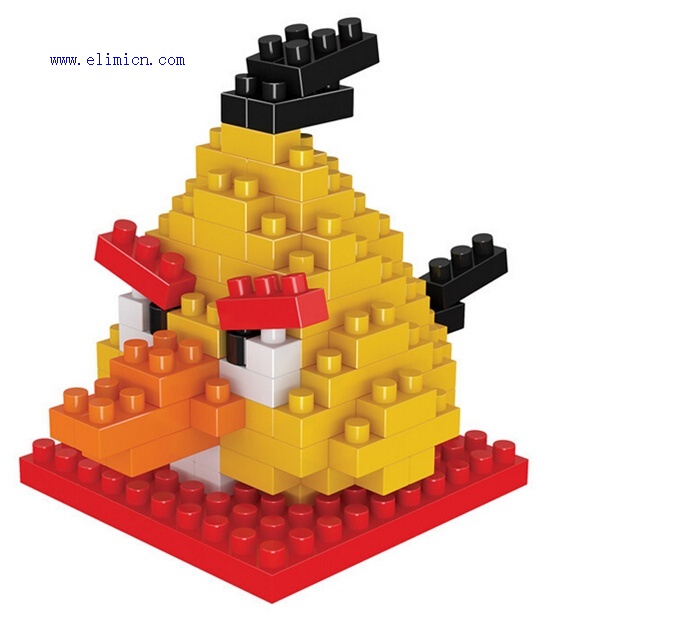 Angry Bird Diamond Blocks