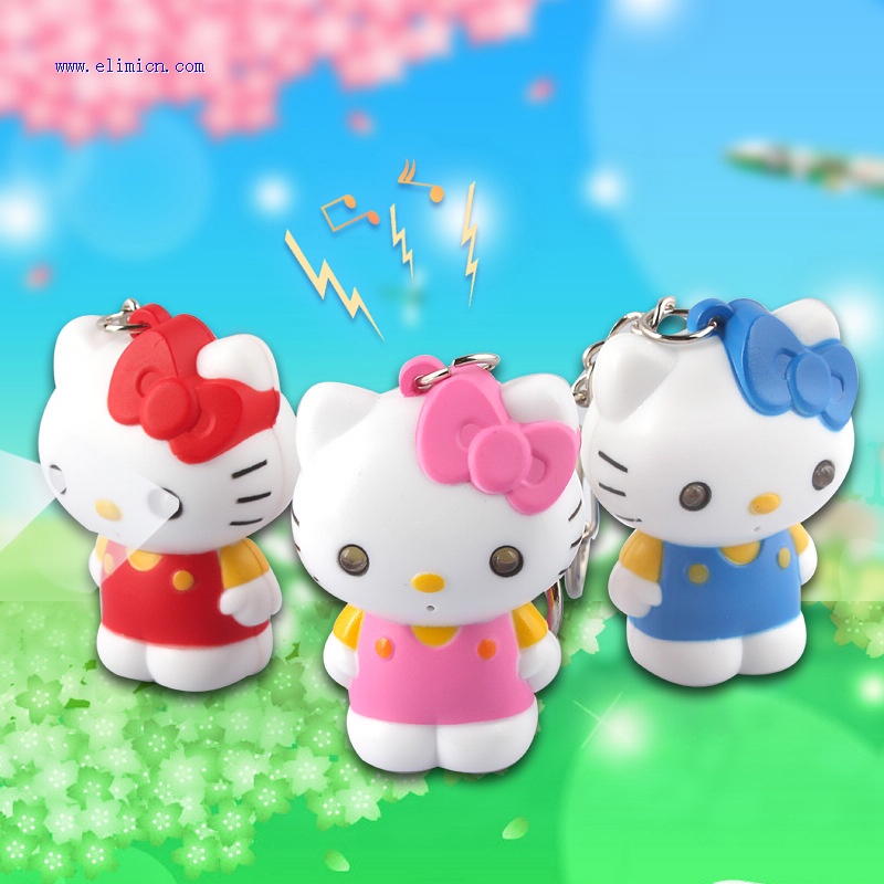 Hello kitty Led Keychain