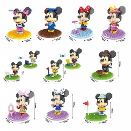 Mickey mouse Minnie DIY Blocks