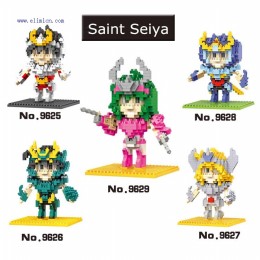 HSANHE DIY Diamond Blocks Saint Seiya 9625-9629