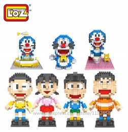 LOZ Mini Blocks Doreamon 9806-9810