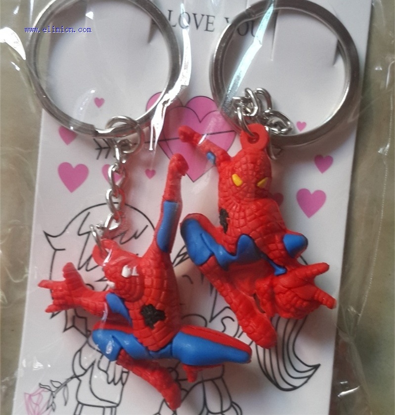 Couple Key Ring Spiderman