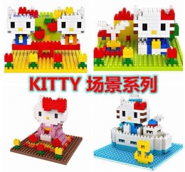 LOZ hello kitty Blocks