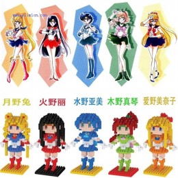 BOYU Diamond Blocks Sailor Moon Series Mini Blocks