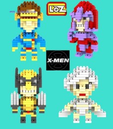 LOZ Diamond Blocks X MEN