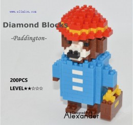 Paddington Bear DIY Blocks