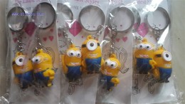 Minions Couple Key Ring