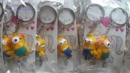 Minions Couple Key Ring Girl