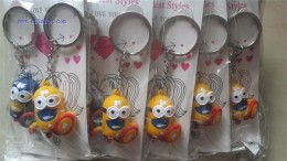 Minions Couple Key Ring Captain america