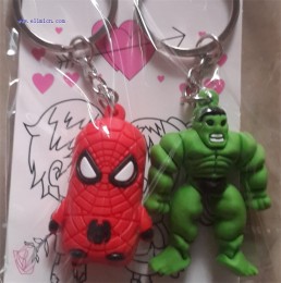 Couple Key Ring Hulk