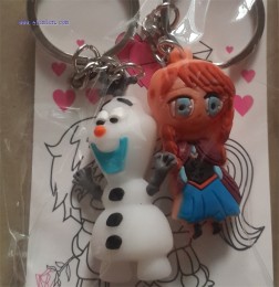 Couple Key Ring Frozen Golf