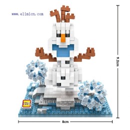 LOZ Blocks Frozen Olaf 9500