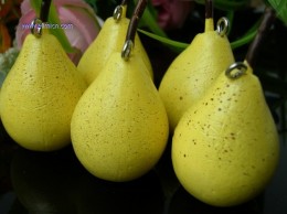 Artifical pear pendant