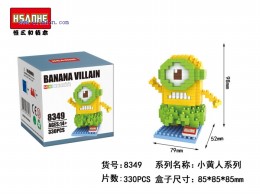 HSANHE Blocks minions 8349