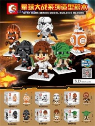 Star Wars The Force Awakens DIY Mini Blocks
