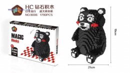 HC Magic Blocks DIY Building Toys Kumamon 9006