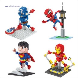 BOB Mini Blocks Marvel Super hero series 9521-9524