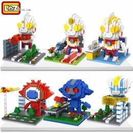 LOZ Mini blocks Ultraman 9640-9645