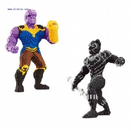 Thanos and black panther