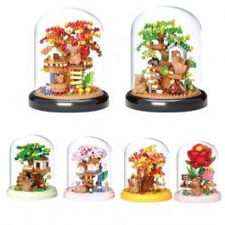Capybara Tree House Building Blocks